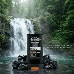 L'Oréal Men Expert Pure Carbon 5-in-1 Multi Action Shower Gel