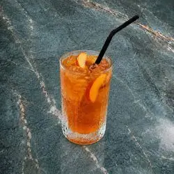 Peach ice tea