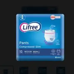 lifree pants compressed slim ( 10pc ) medium