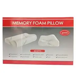 Memory Foam Pillow designed to provide maximum comfort during sleep.