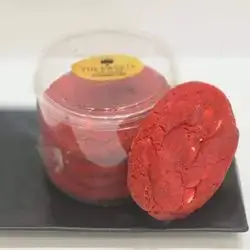 Red Velvet Cookies In Box