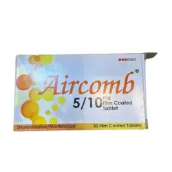 aircomb 5/10 ( DESLORATADINE + MONTELUKAST )
