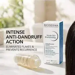 Bioderma Nodé DS+ Anti-Dandruff Intense Shampoo.