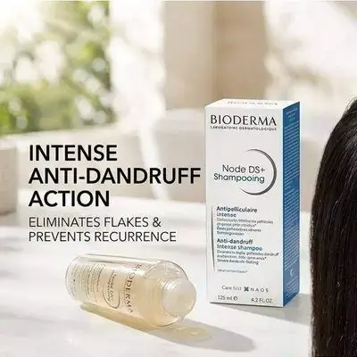 Bioderma Nodé DS+ Anti-Dandruff Intense Shampoo.