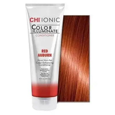 CHI Ionic Color Illuminate RED AUBURN Coloring Conditioner (for red-brown hair), 251ml