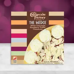 The Wedge Strawberry Topped Original Cheesecake