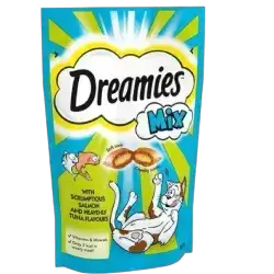 Dreamies Cat Biscuit Salmon & Tuna Flavour 60g