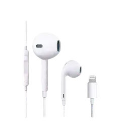 SIKENAI I8X HD Noise Reduction Lightning Music Stereo Earphone HIFI Sound Qualiy Smart Wire Music Control