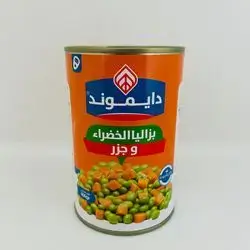 Green Peas&Carrots Diamond 400g