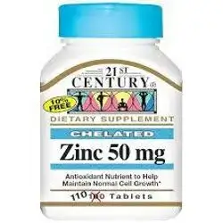 21st Century Zinc 50 mg  110 tablet