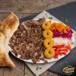 Half Plate Meat Gass