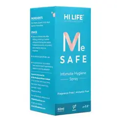 HI LIFE ME SAFE INTIMATE HYGIENE SPRAY 60ML