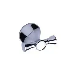 Art Chrome Double Bathrobe Hanger