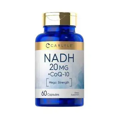 NADH 20mg + CoQ10 60caps CARLYLE