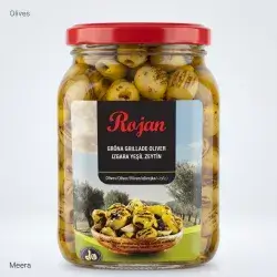 Grilled Green Olives Rojan
