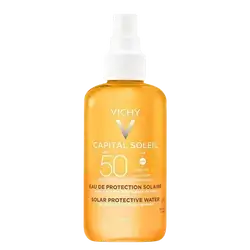 Capital Soleil SPF50+ Solar Protective Water Tan Illuminating Beta Carotene 200ml _ VICHY