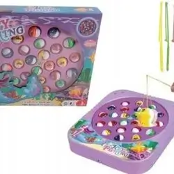 Rowan Rotating Musical Fishing Game (24 Includes Fish)