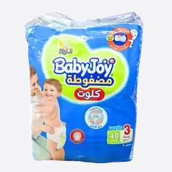 Baby Joy Shorts Diapers No. 3, 46 Count