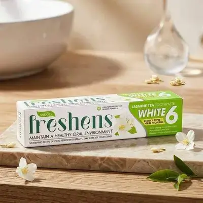 SADOER Jasmine Tea Toothpaste (Freshens White 6)
