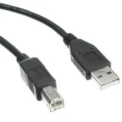 USB A to USB B Printer Cable - 1.5 Meters