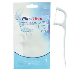 Dental floss Elina in PVC travel kit 25pcs_ Elina Dent
