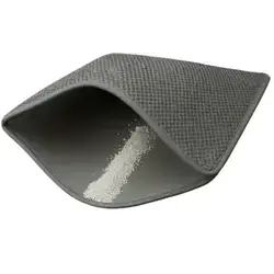 Easy-to-clean Cat Litter Mat: Thanks To The Velcro Strip, You Can Easily Open And Empty The Mat, Making Cleaning A Breeze. Effective Leak Prevention: Not Only Does It Prevent Unwanted Openings, But It Also Reduces Litter Spillage For A Cleaner Environment. Quick Top Layer Removal: The Top Layer Can Be Easily Removed, Saving Time And Effort On Cleaning. Stable Position: Thanks To Its Non-slip Backing, The Mat Ensures A Stable Position During Use. Easy To Use: The Mat Is Easy To Carry, And The Closure Provides A Practical Solution For Everyday Use. No Contamination During Transport: The Secure Closure Reduces The Risk Of Contamination, Even During Transport. Durable Functionality: The High-quality Buckle Is Designed For Long-lasting And Reliable Use.