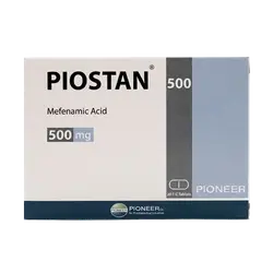 Piostan (Mefenamic Acid 500mg) 20Film Coated Tablets _ PIONEER