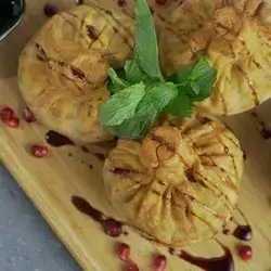 Vegetable khinkali