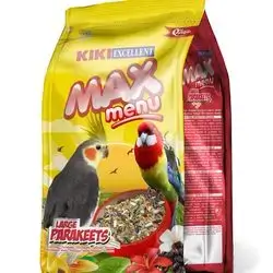 KIKI Large Parakeets Max Menu Excellent 1Kg