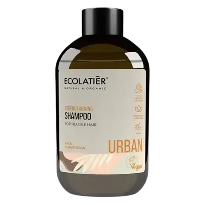 URBAN Strengthening Shampoo for Fragile Hair Shea & Magnolia 600ml _ ECOLATIER