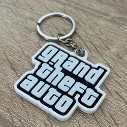 Grand Theft Auto Keychain