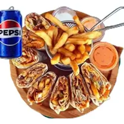 Arabic Meat Shawarma Meal