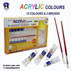 Acrylic colour,12 COLOUR