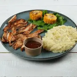 Chicken Steak With Fried Potato