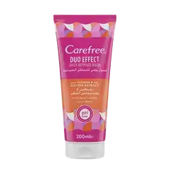 Duo Effect Daily Intimate Wash With Vitamin E And Cotton Extract 200ml _ Carefree