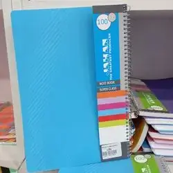 Two Part Notebook High Quality Plastic Cover 100 P