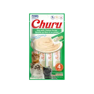 Inaba Churu - Tuna with Chicken 4 Tubes