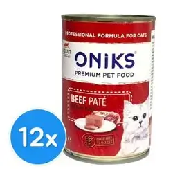 Oniks adult beef pate 400gx12