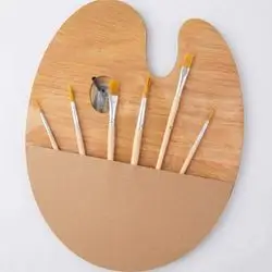 6 pcs artist paint brush