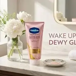 Vaseline Healthy Bright Gluta-Hya Serum Burst Lotion Dewy Radiance (300ml)