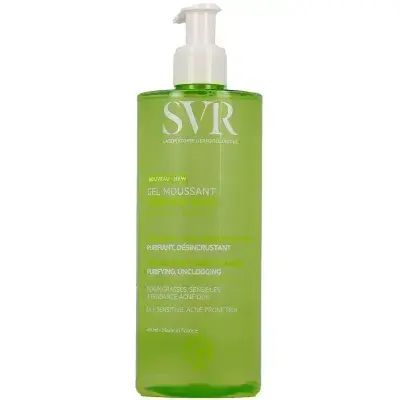 SVR gel moussant sebiaclear (gluconolactone + salicylic acid) 400ml