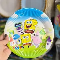 disposable paper plate