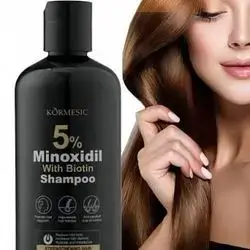 Minoxidil 5% with biotin shampoo ant hair loss , regrow hair