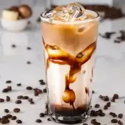 Hazelnut Iced Latte