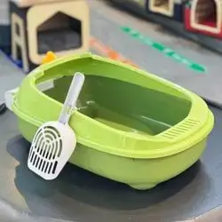 Cat Open Litter Box 