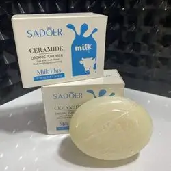 SADOER Ceramide Organic Pure Milk Plus Whitening Soap