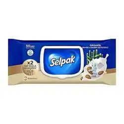 Selpak Wet Almond 50 Pieces
