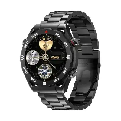 Havit M9030 Ultra Smartwatch – 1.39" AMOLED HD Display, IP67 Waterproof, Bluetooth 5.0, 24/7 Heart Rate Monitoring, Long Battery Life – Black