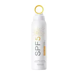 SPF 50 Sunscreen Spray PA+++ Natural Vegan Clear Waterproof Sunscreen Mist UVA/UVB Protection Sunblock Spray
