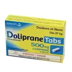 Doliprane 500 mg tab